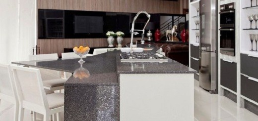 Стол из кварцевого  агломерата Silestone ZIRCONIUM
